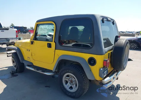 2004 Jeep Wrangler X из США, поврежденный, VIN 1J4FA39S24P783469